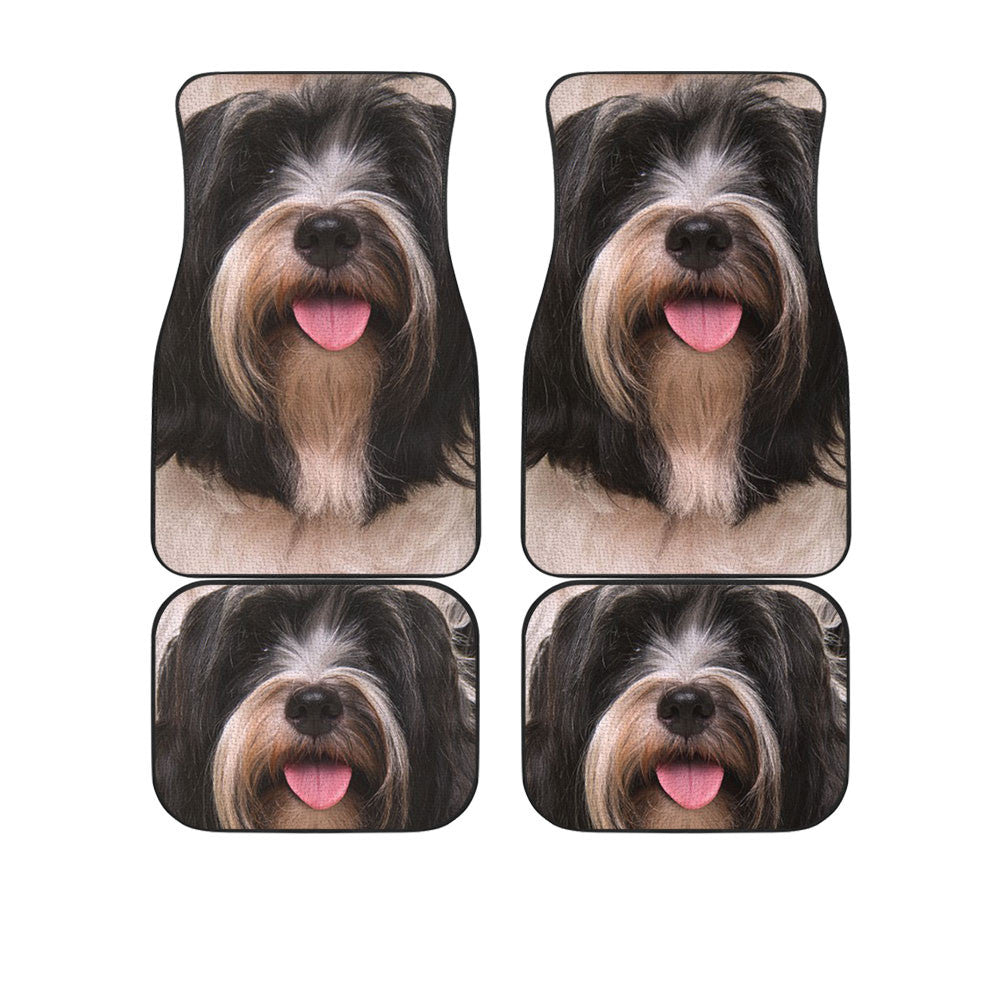 Tibetan Terrier Funny Face Car Floor Mats 119