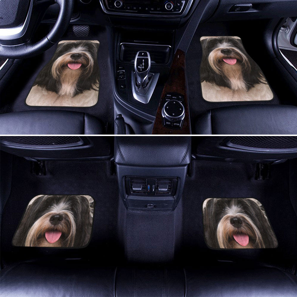 Tibetan Terrier Funny Face Car Floor Mats 119
