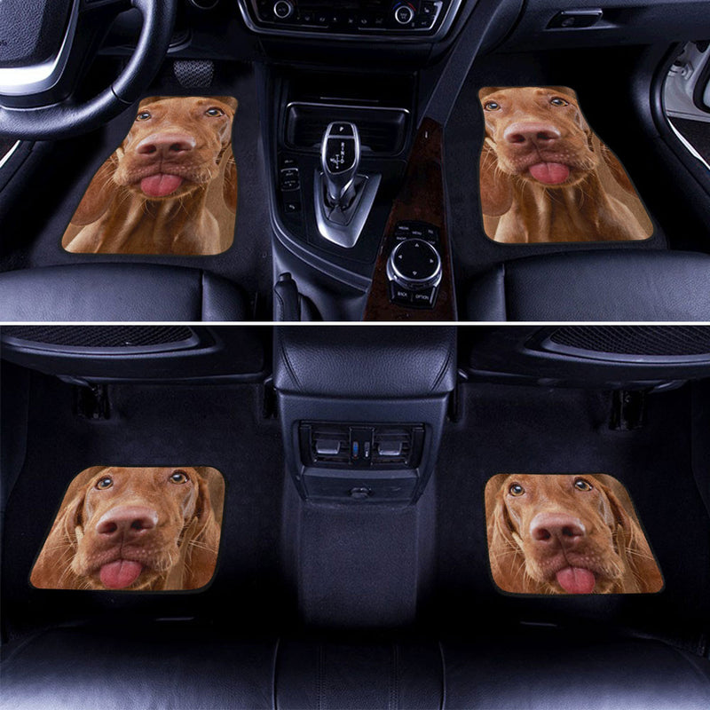 Vizsla Funny Face Car Floor Mats 119