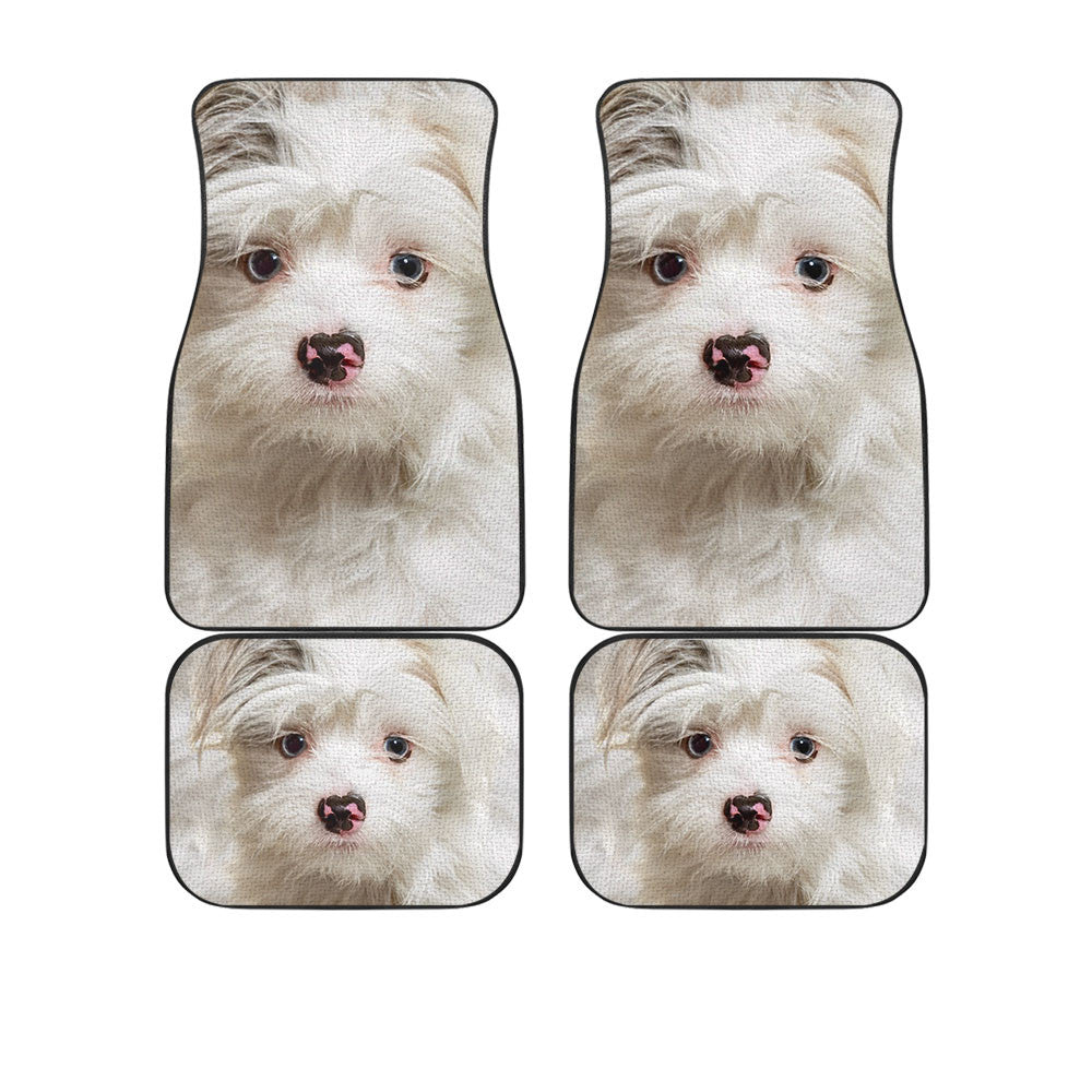 Yorkie Pom Funny Face Car Floor Mats 119