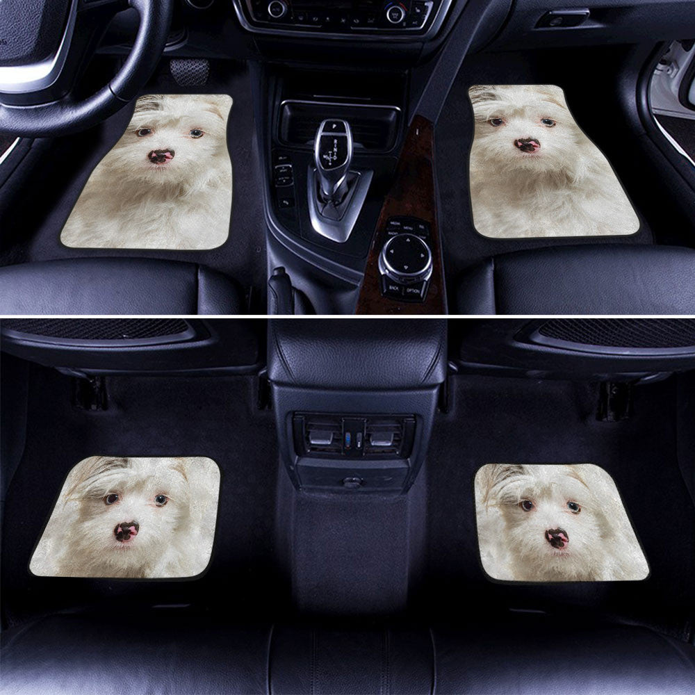 Yorkie Pom Funny Face Car Floor Mats 119