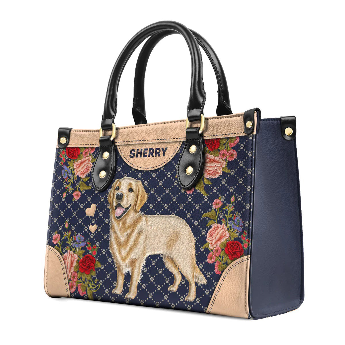 Golden Retriever Gocci Leather Bag