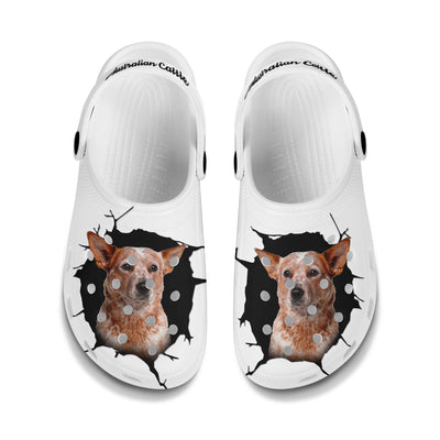 Australian Cattle - 3D Graphic Custom Name Crocs Shoes