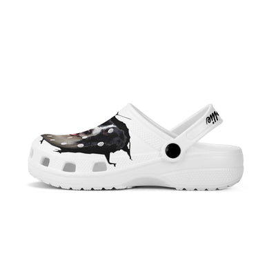 Border Collie - 3D Graphic Custom Name Crocs Shoes