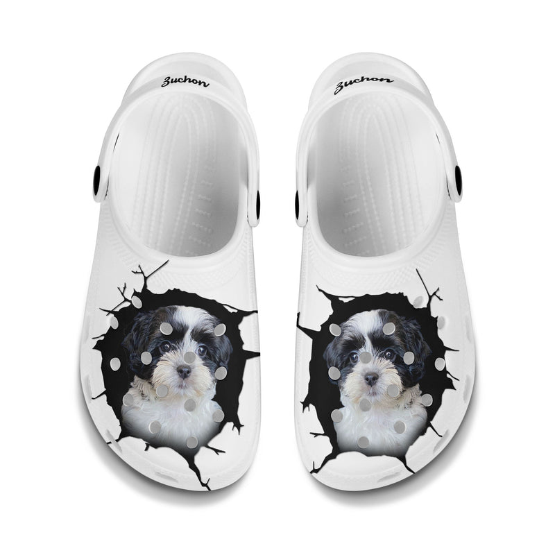 Zuchon - 3D Graphic Custom Name Crocs Shoes