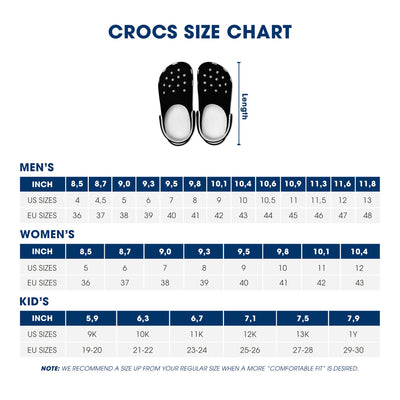 English Setter - 3D Graphic Custom Name Crocs Shoes