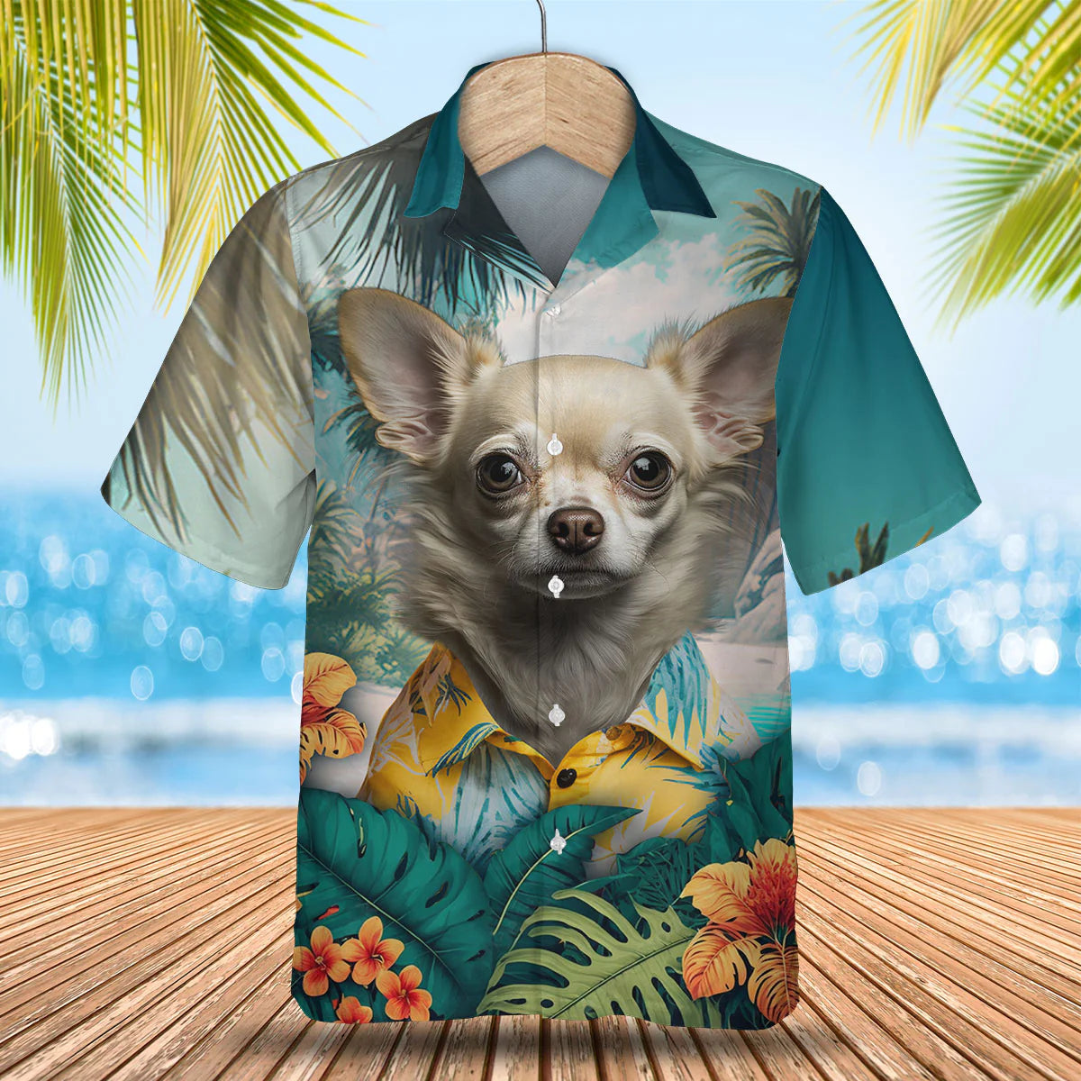 Chihuahua store hawaiian shirt