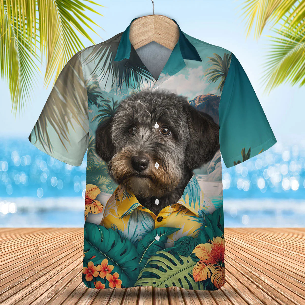 Schnoodle - 3D Tropical Hawaiian Shirt