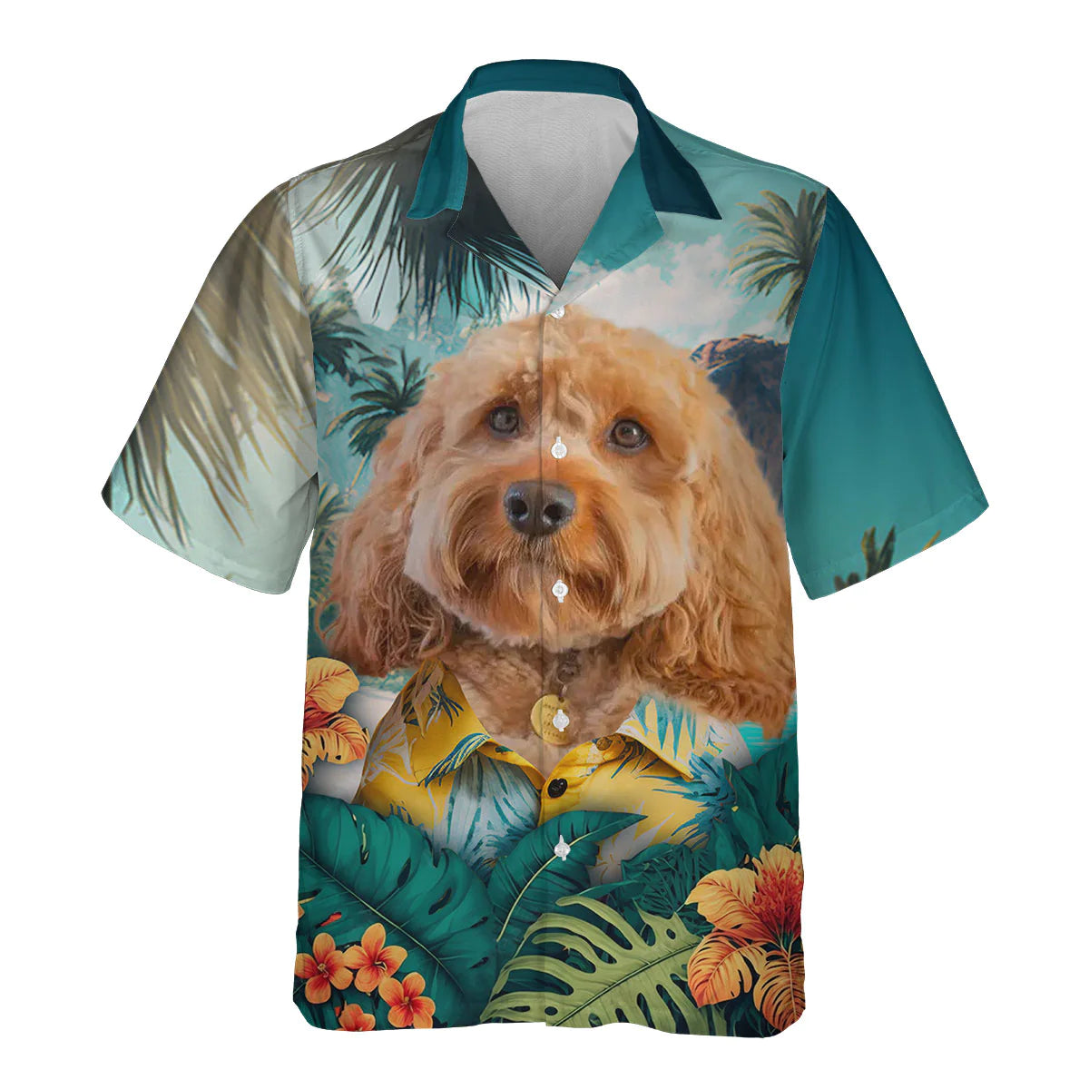 Cavapoo - 3D Tropical Hawaiian Shirt