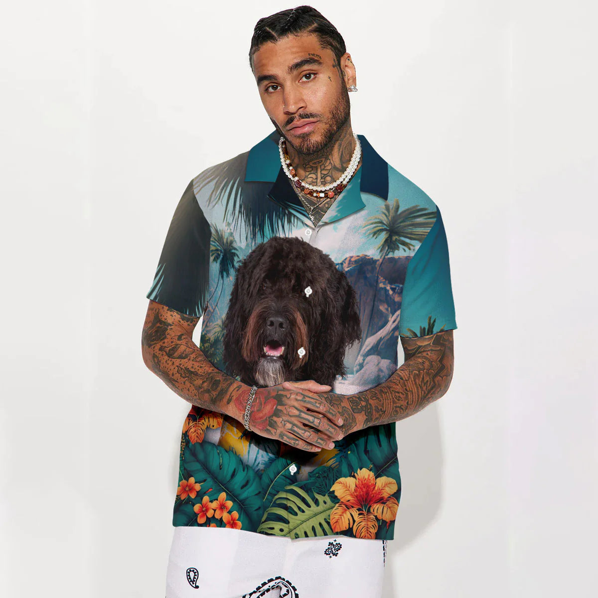 Barbet - 3D Tropical Hawaiian Shirt