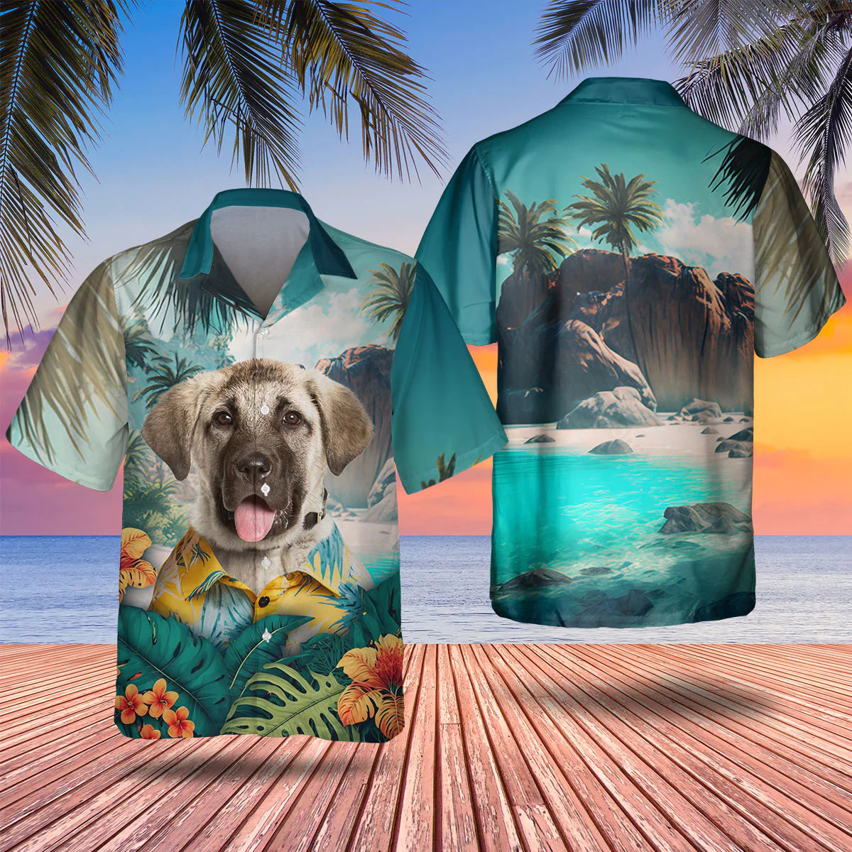 Anatolian Shepherd - 3D Tropical Hawaiian Shirt