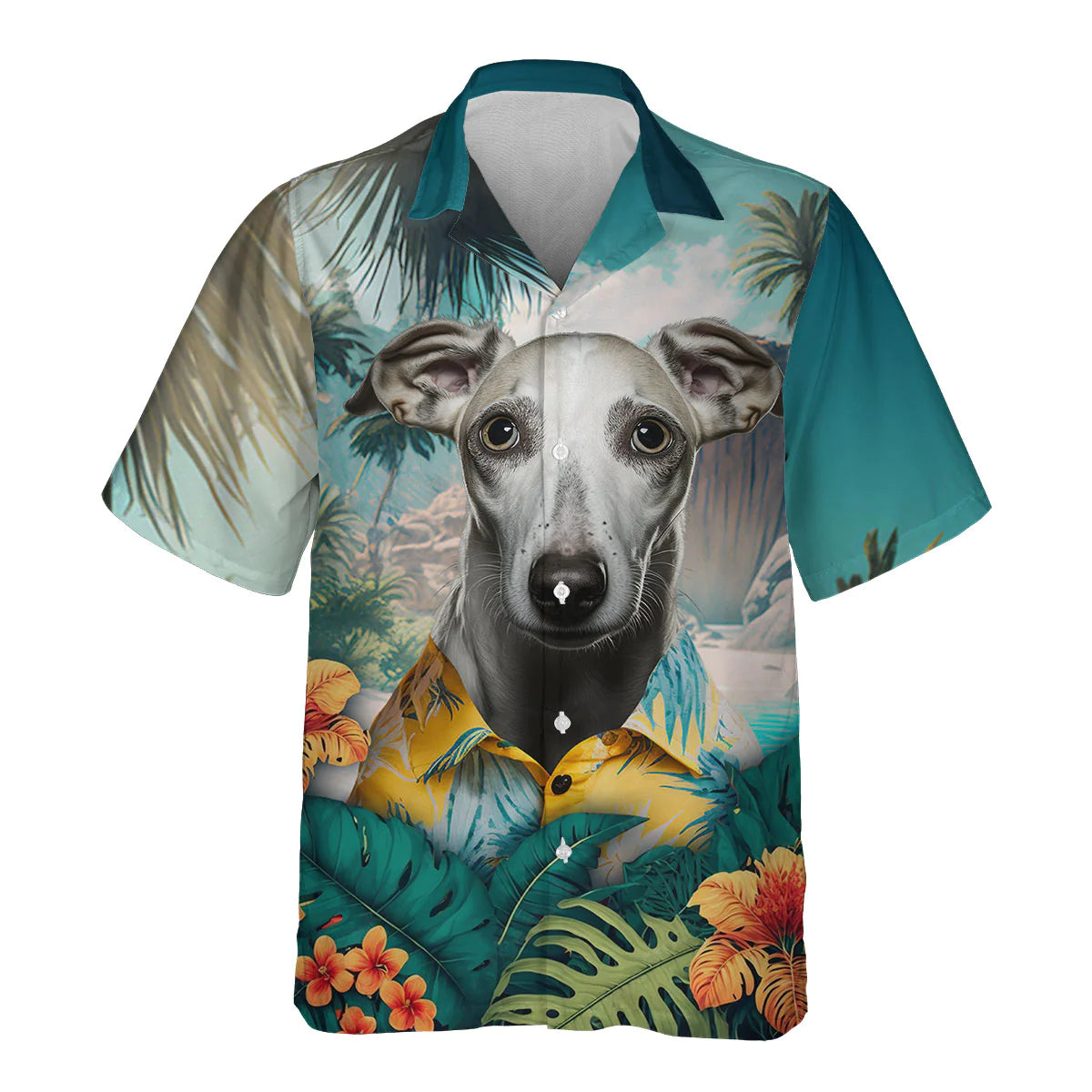 Whippet - 3D Tropical Hawaiian Shirt