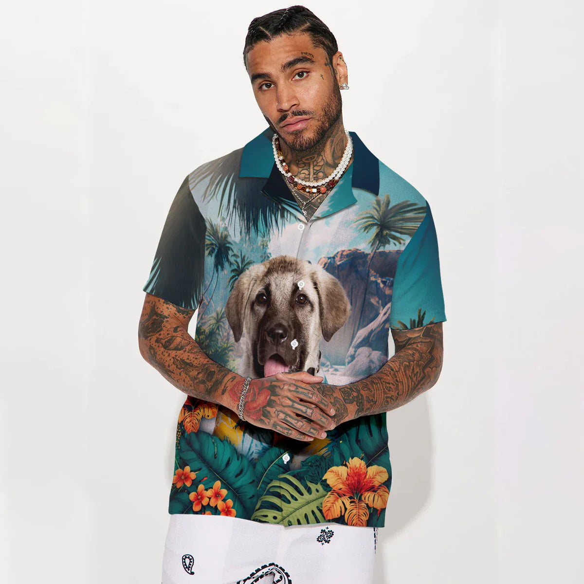 Anatolian Shepherd - 3D Tropical Hawaiian Shirt