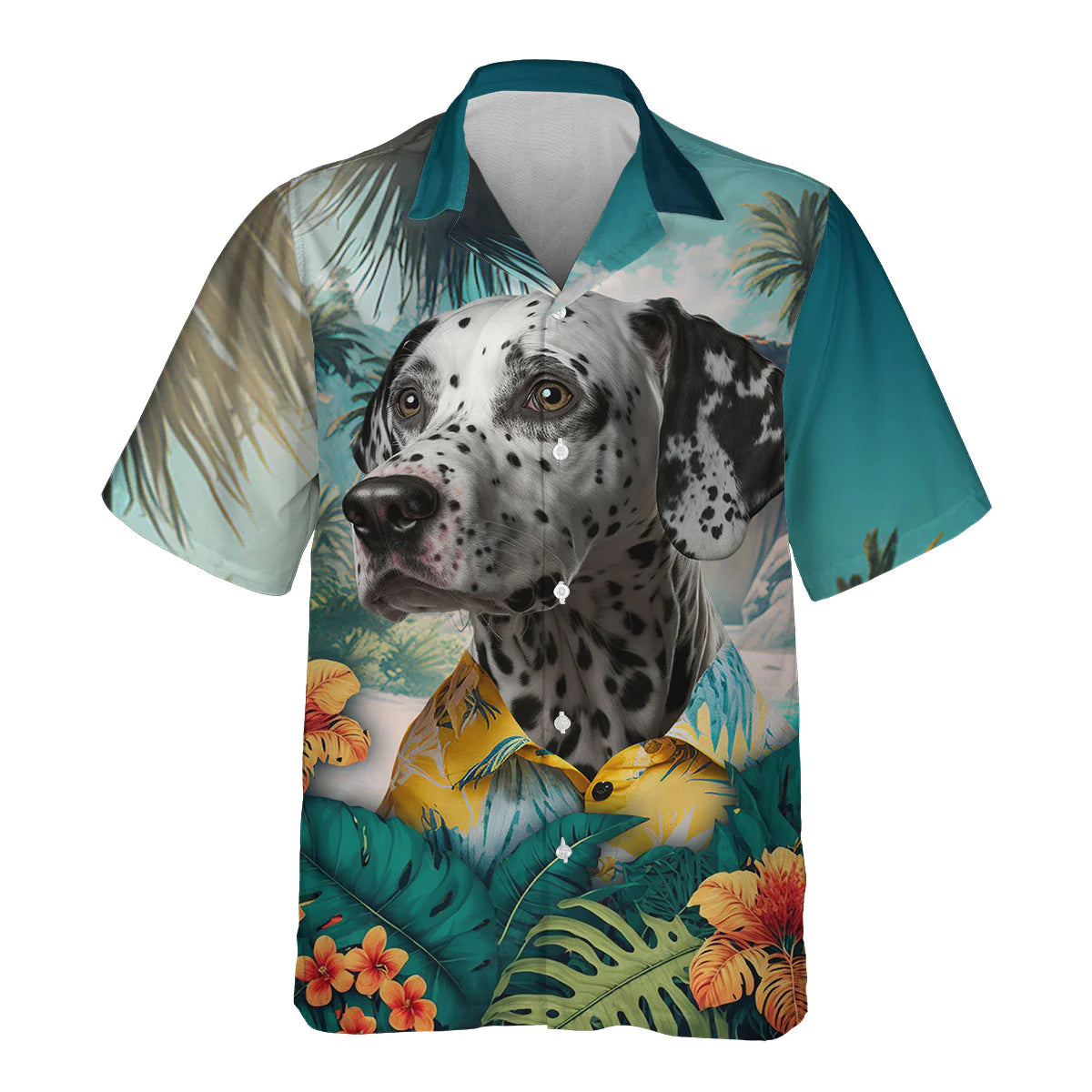 Dalmatian - 3D Tropical Hawaiian Shirt