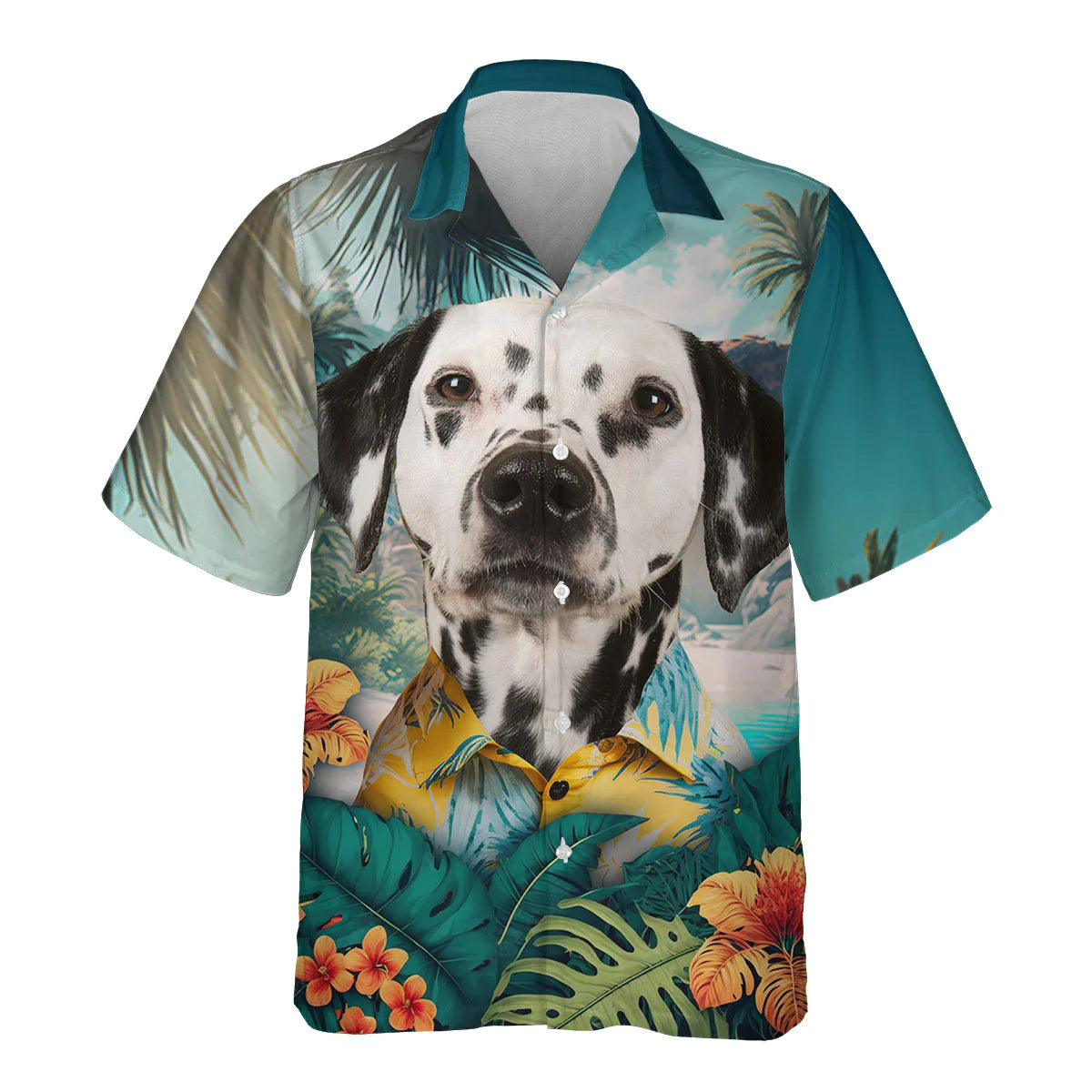Dalmatian - 3D Tropical Hawaiian Shirt