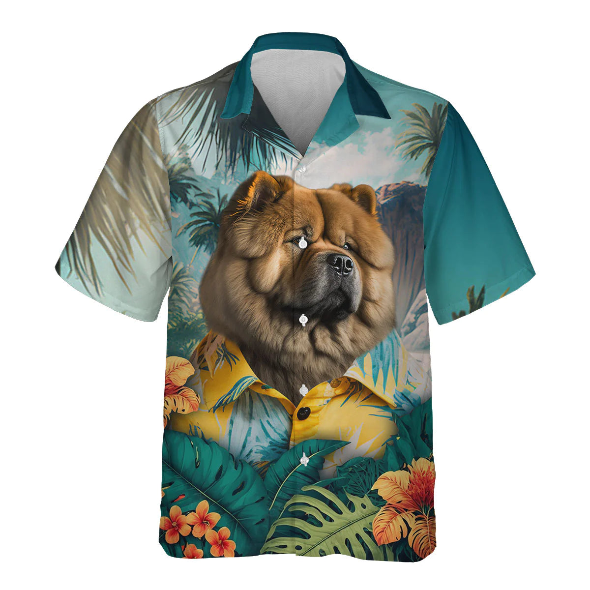 Chow Chow - 3D Tropical Hawaiian Shirt