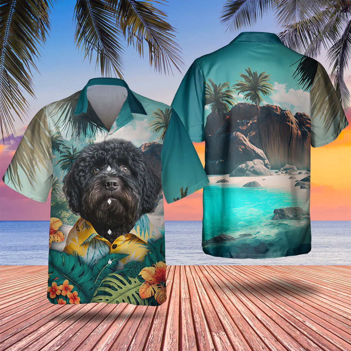 Barbet AI - 3D Tropical Hawaiian Shirt