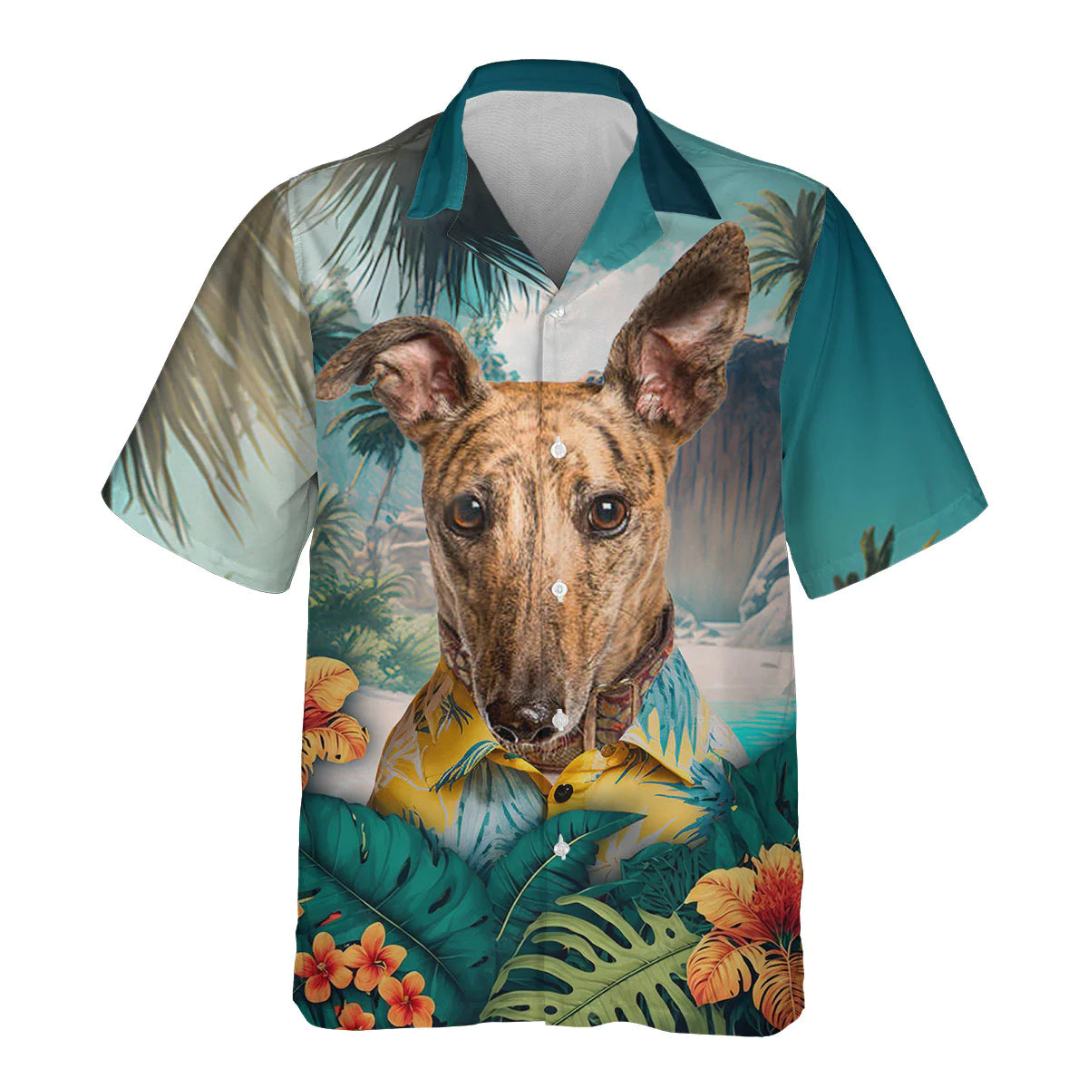 Whippet - 3D Tropical Hawaiian Shirt