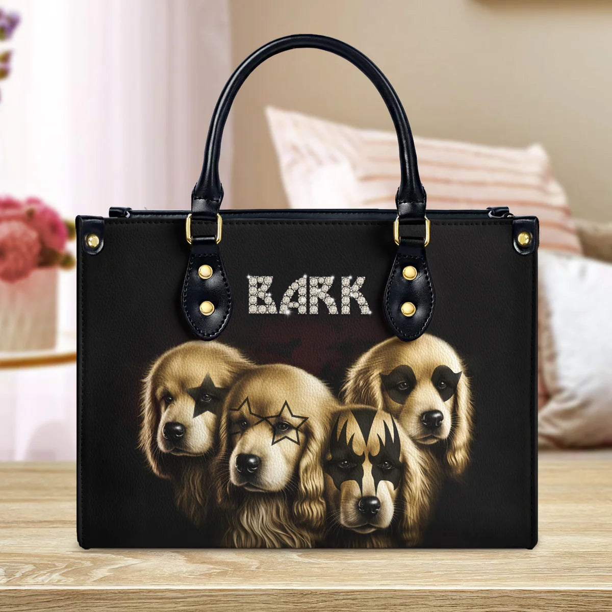 Golden Bark Leather Bag 1