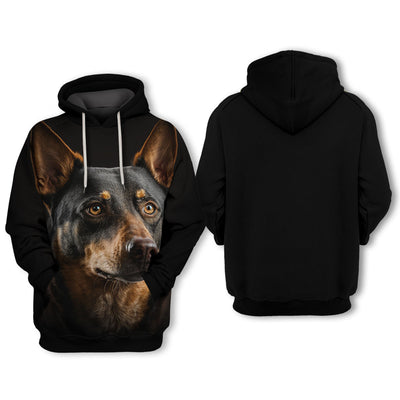 Australian Kelpie 1 - Unisex 3D Graphic Hoodie