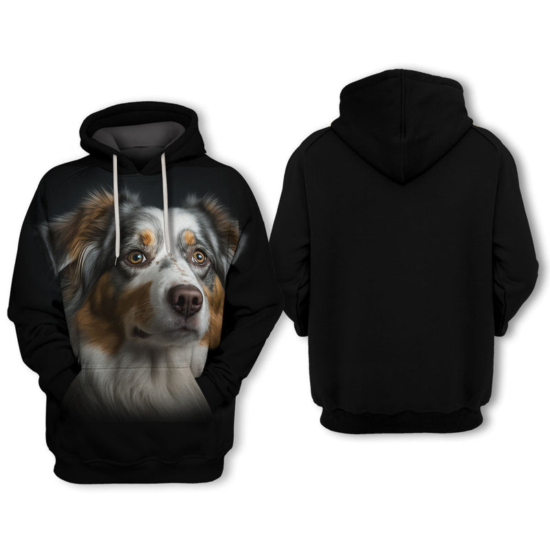 Dog 3D Face Hoodie - Cordecar Store