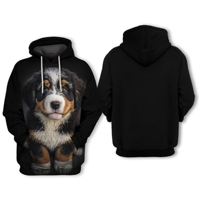 Bernedoodle - Unisex 3D Graphic Hoodie