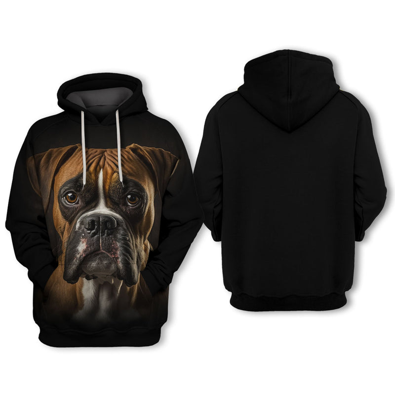 Boxer - Unisex 3D Graphic Hoodie