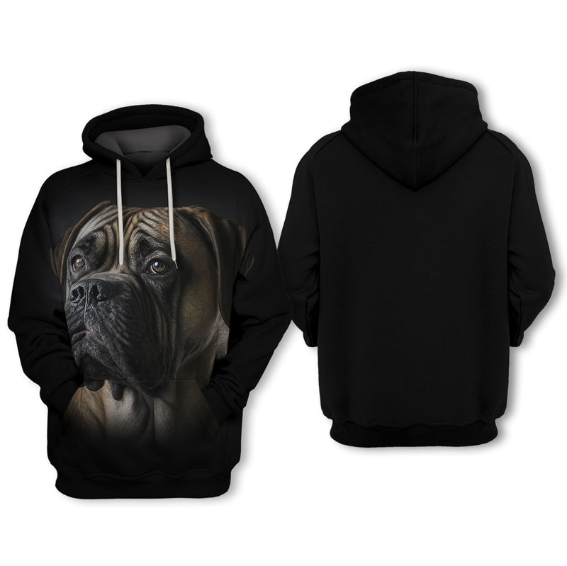 Bullmastiff - Unisex 3D Graphic Hoodie