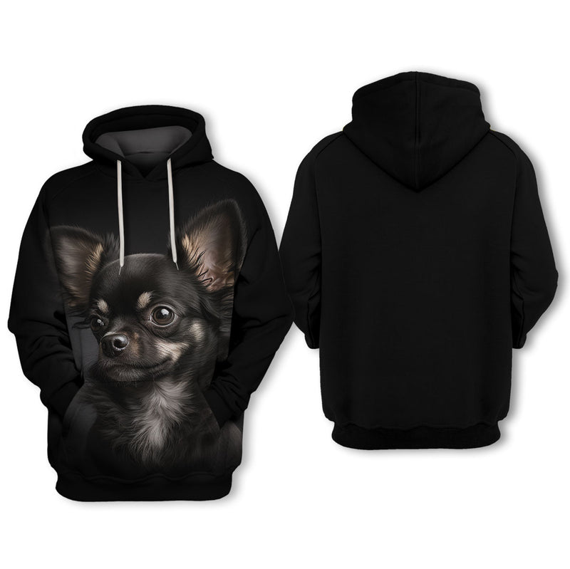 Chihuahua 3 - Unisex 3D Graphic Hoodie