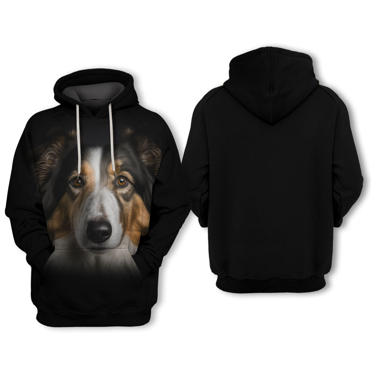 Collie 1 - Unisex 3D Graphic Hoodie