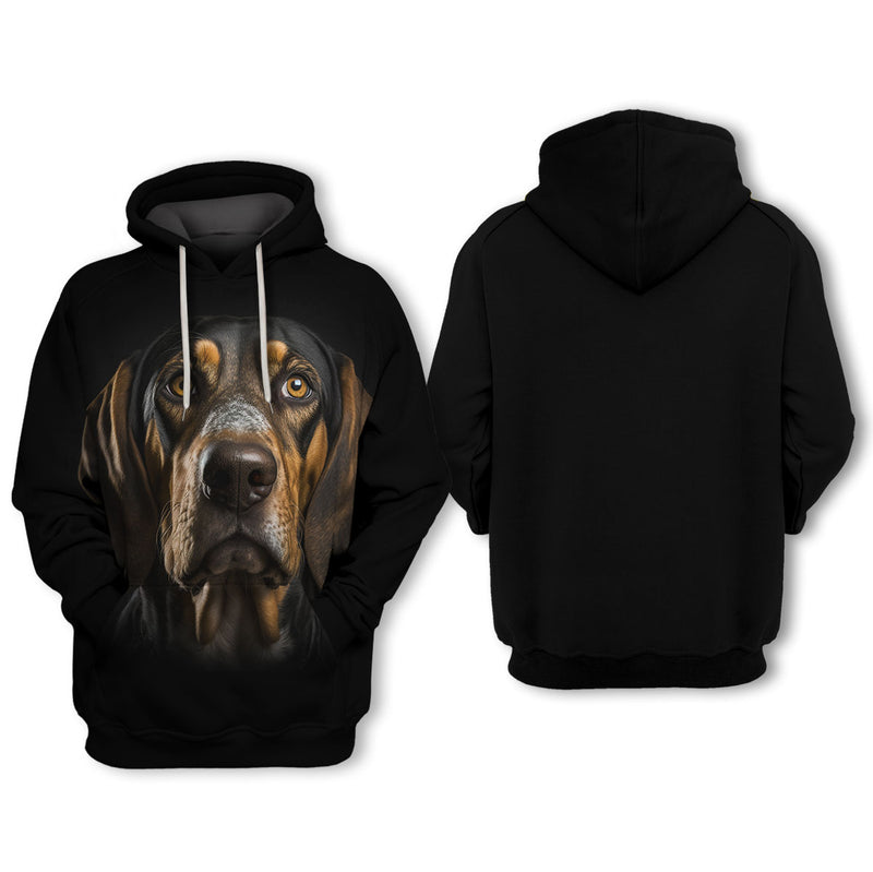 Coonhound - Unisex 3D Graphic Hoodie