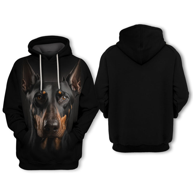 Doberman Pinscher - Unisex 3D Graphic Hoodie