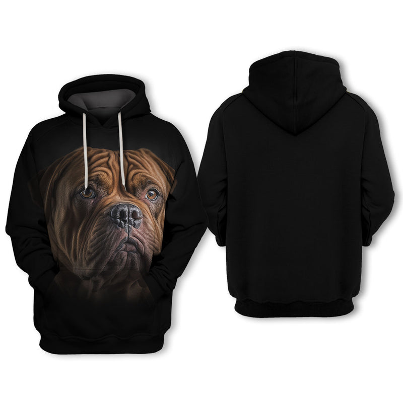 Dogue de Bordeaux - Unisex 3D Graphic Hoodie