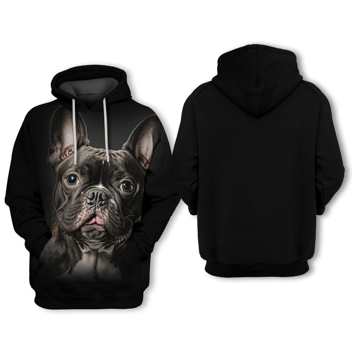 French Bulldog - Unisex 3D Graphic Hoodie