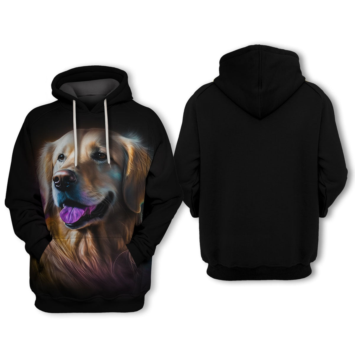 Golden Retriever 1 - Unisex 3D Graphic Hoodie