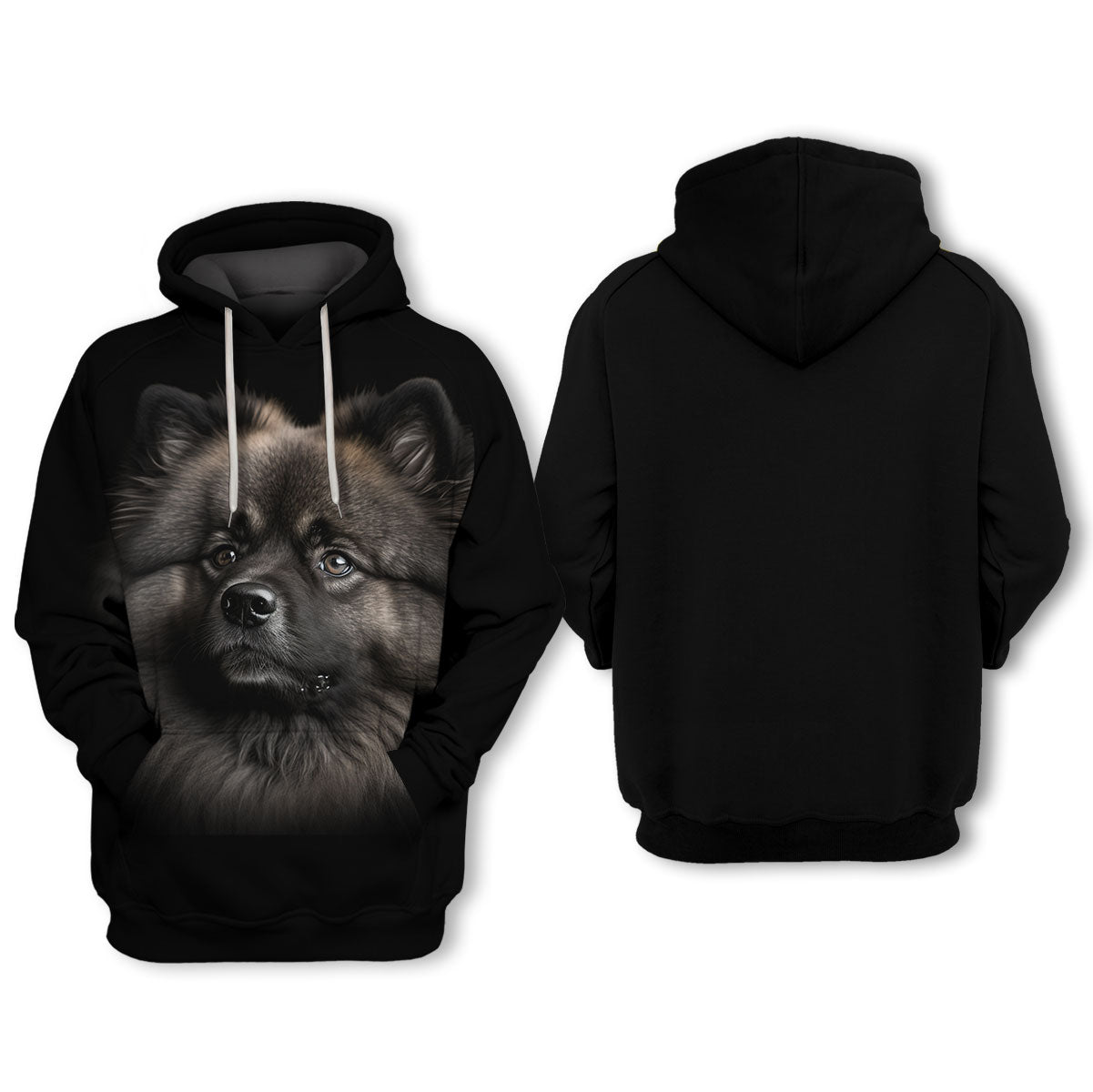Keeshond - Unisex 3D Graphic Hoodie