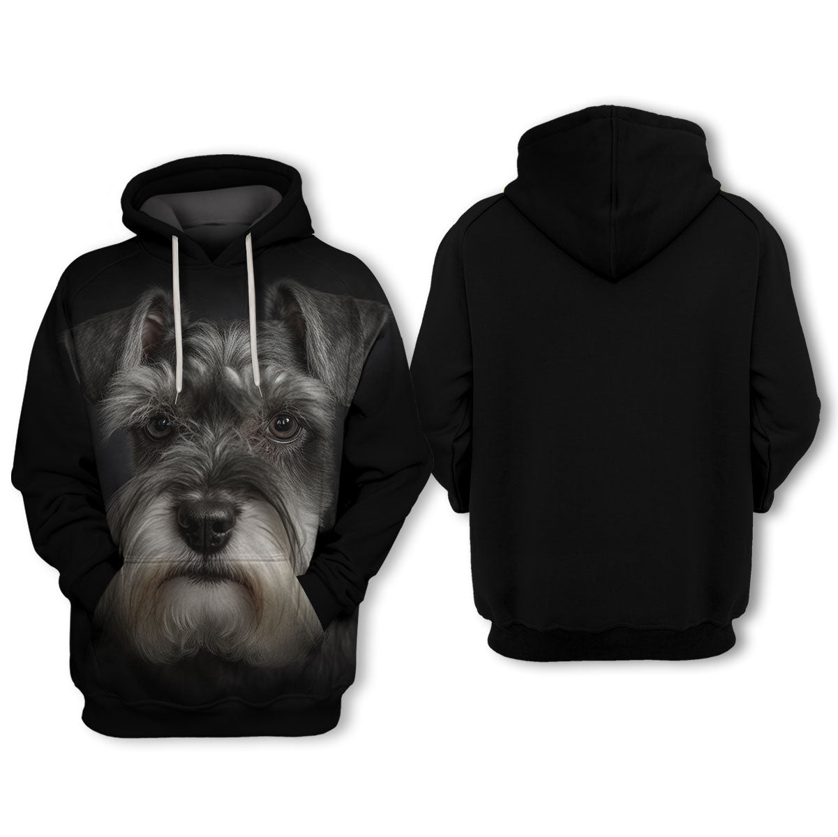 Miniature Schnauzer - Unisex 3D Graphic Hoodie