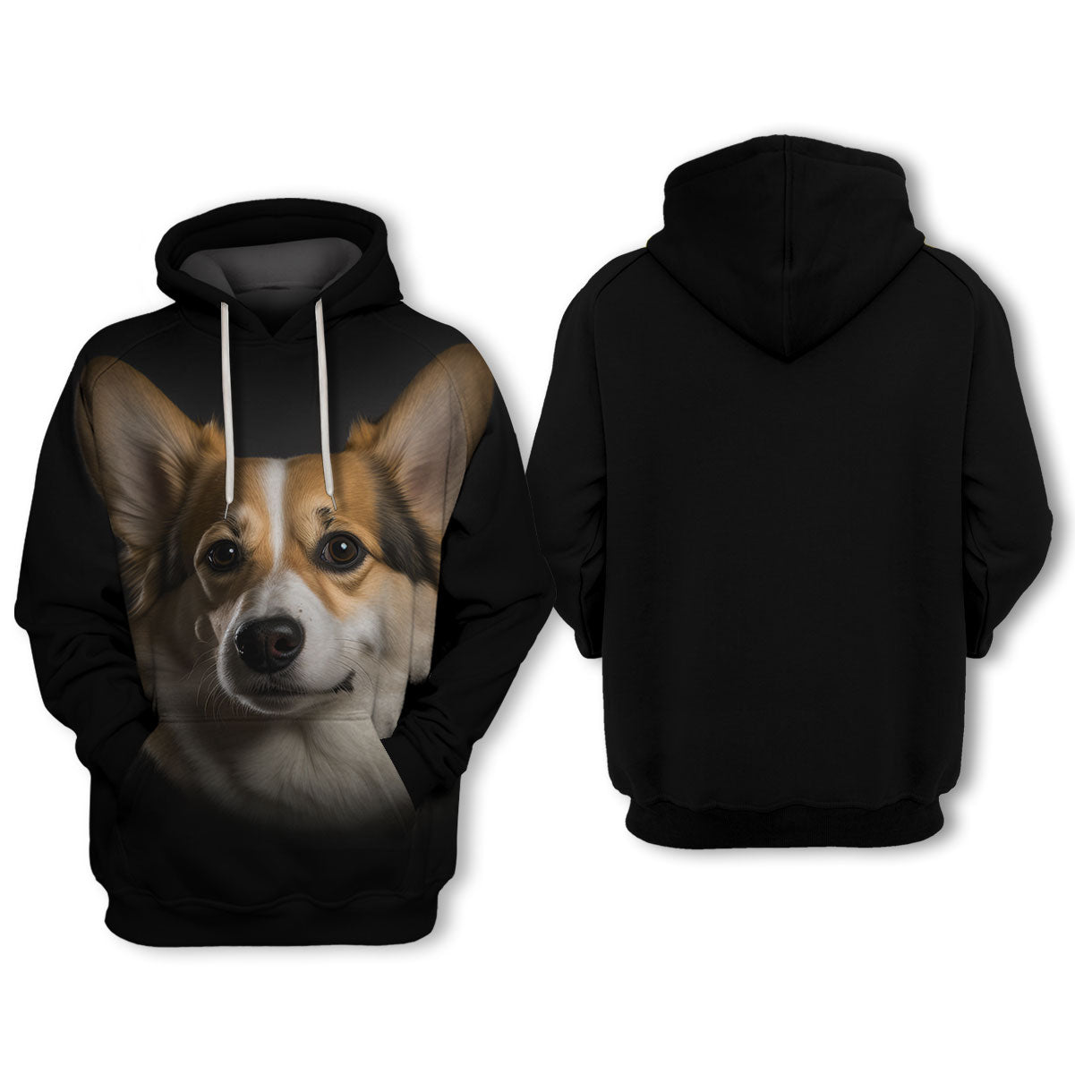 Pembroke Welsh Corgi - Unisex 3D Graphic Hoodie