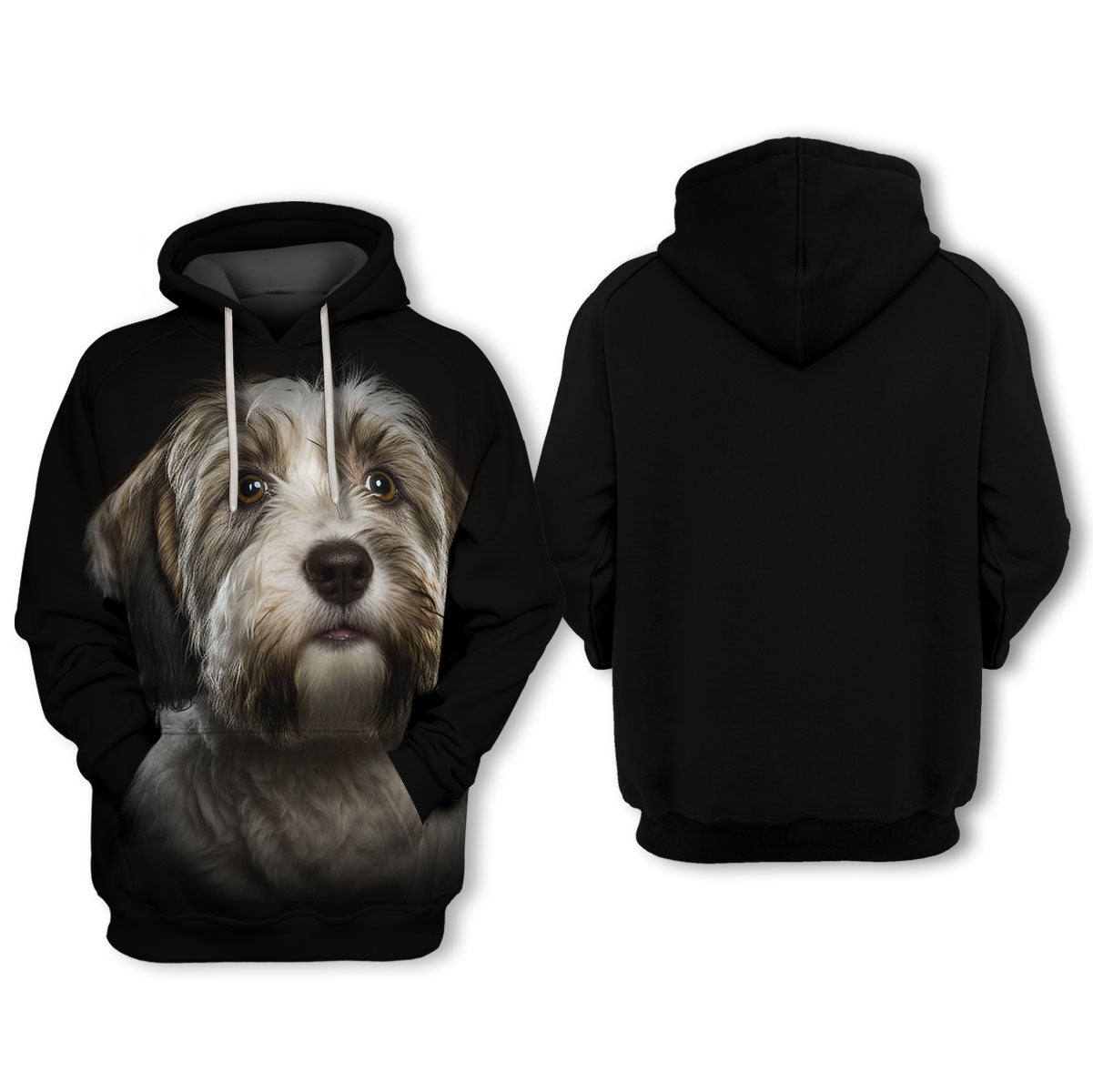 Petit Basset Griffon Vendeen - Unisex 3D Graphic Hoodie