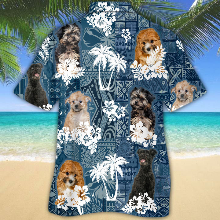 Yorkie Poo Hawaiian Shirt TD01