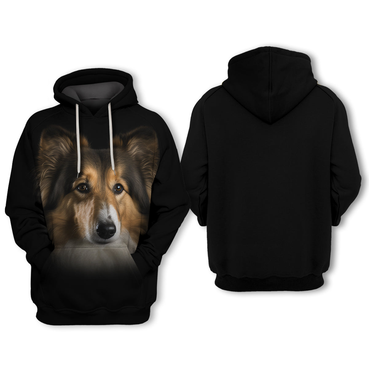 Shetland Sheepdog - Unisex 3D Graphic Hoodie