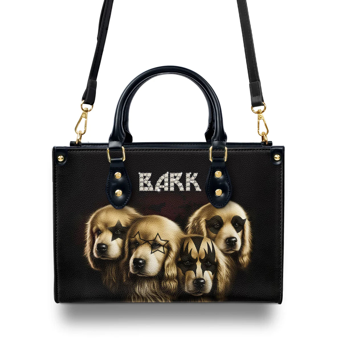 Golden Bark Leather Bag 1