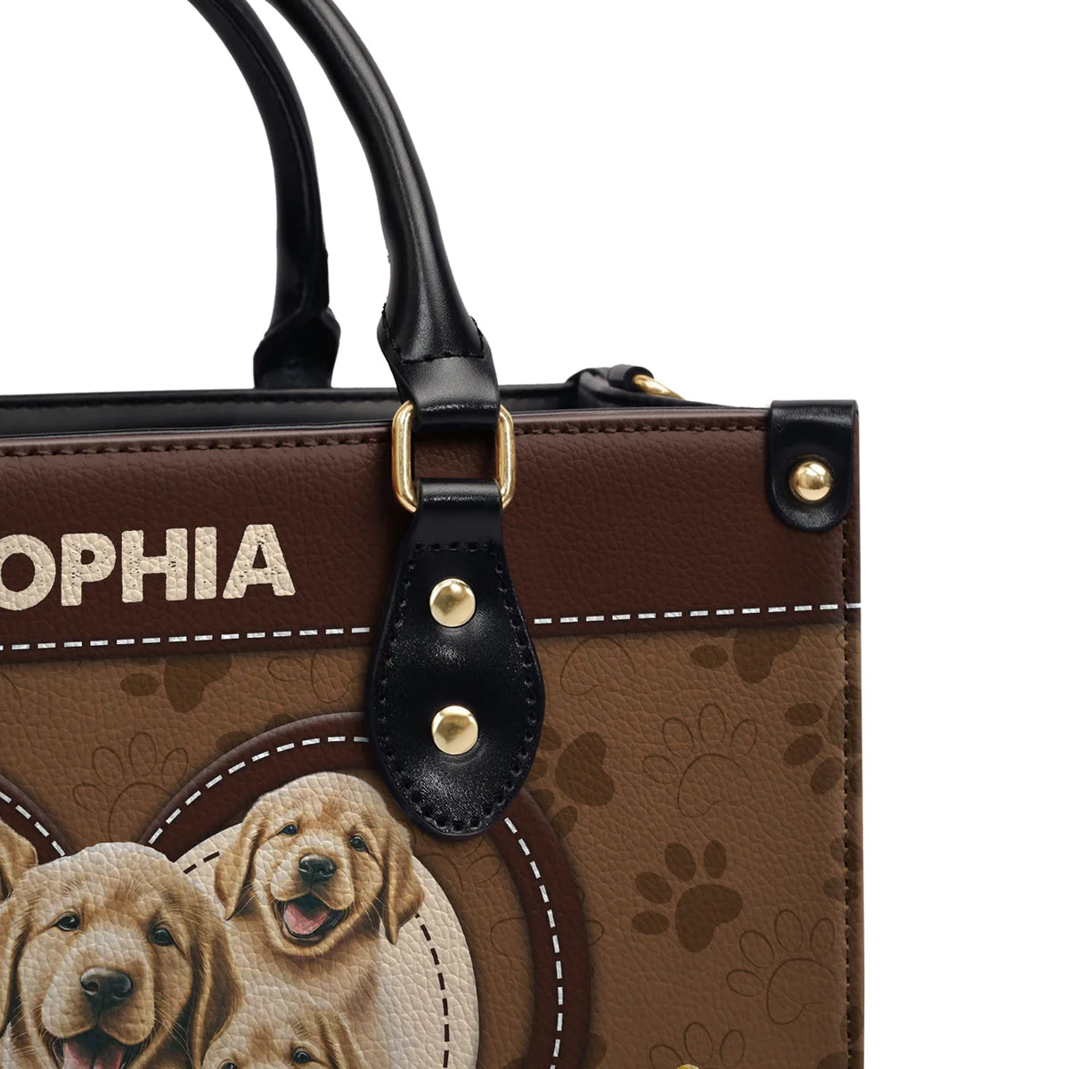 Life Goal Pet All The Goldens Leather Bag