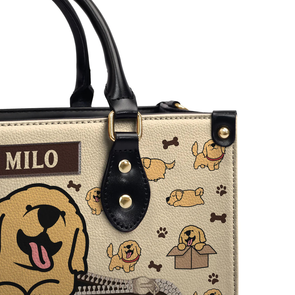 I Was Normal 3 Goldens Ago Leather Bag