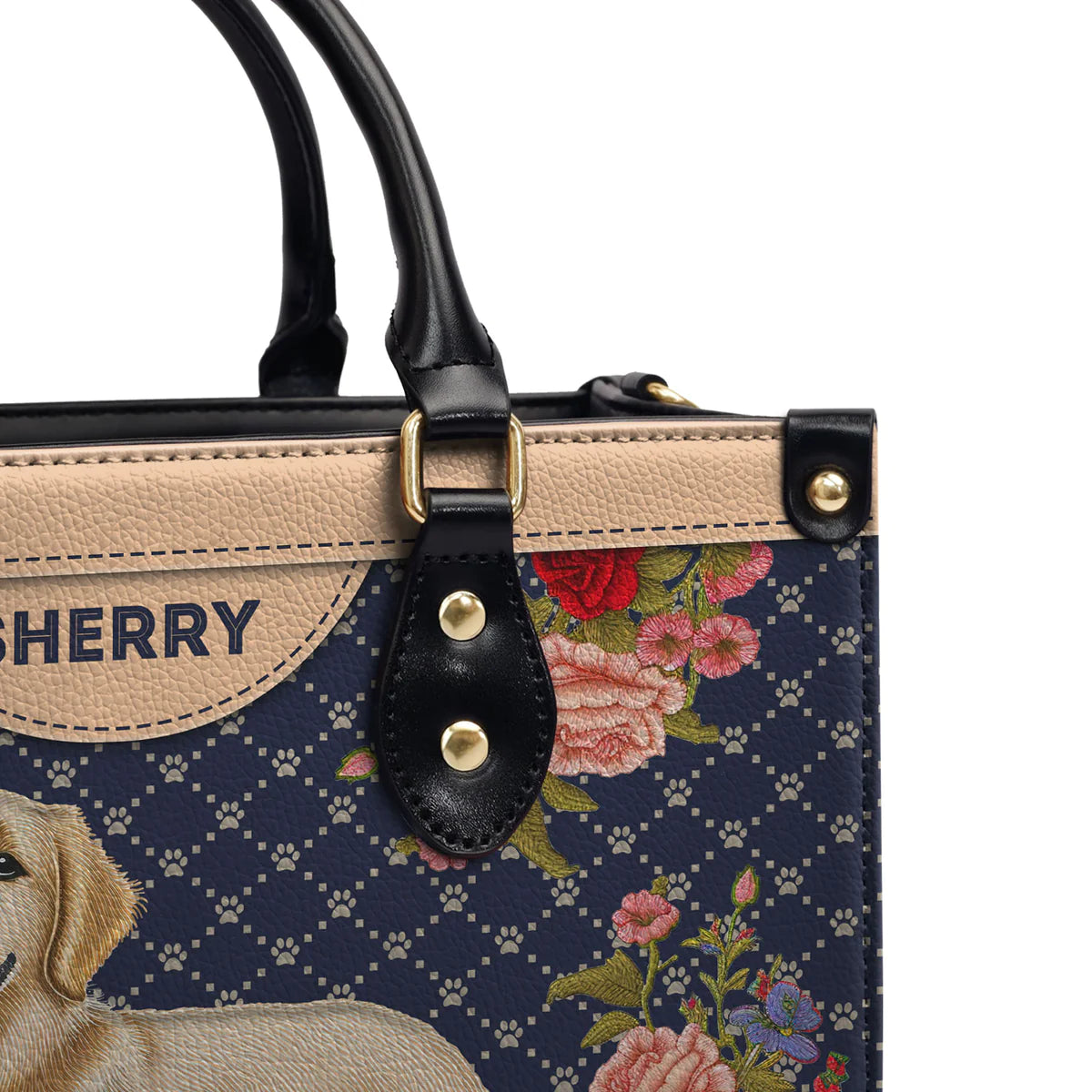 Golden Retriever Gocci Leather Bag