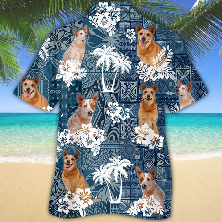 Red Heeler Hawaiian Shirt TD01