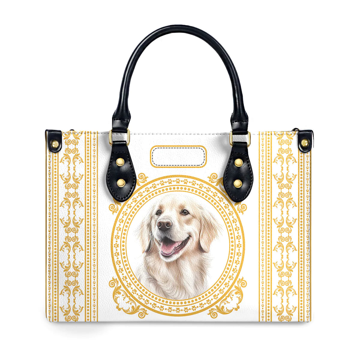 Goldsace Gold Luxury Pattern Leather Bag