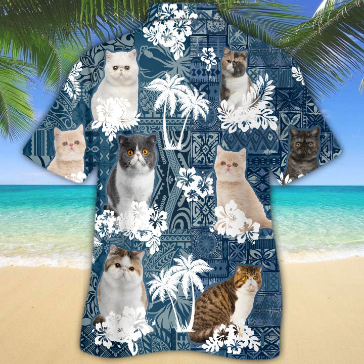 Exotic Shorthair Hawaiian Shirt TD01