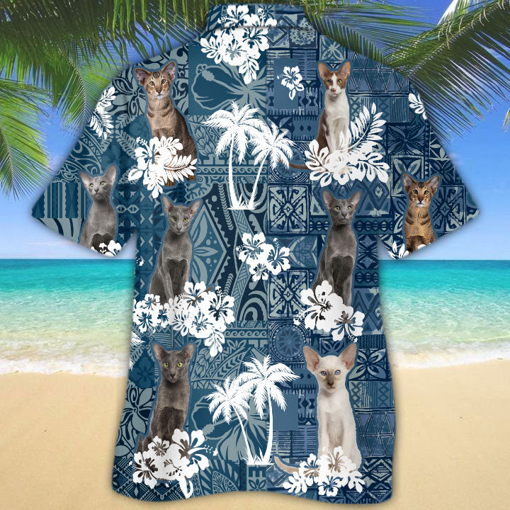 Oriental Shorthair Hawaiian Shirt TD01