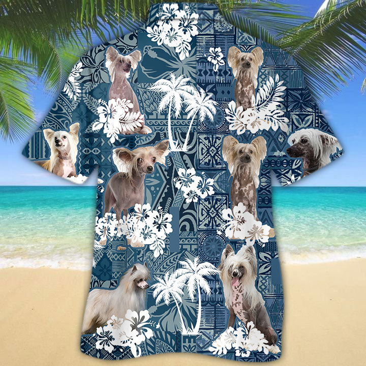 Chinese Crested Hawaiian Shirt TD01